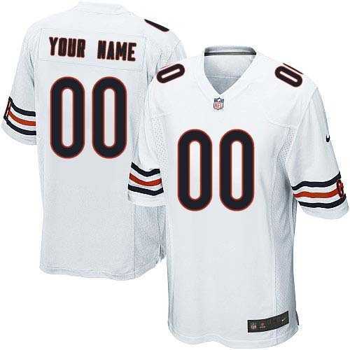 Customized Men Chicago Bears White Team Color Nike Game Stitched Jersey,We sell and wholesale Customized Men Chicago Bears White Team Color Nike Game Stitched Jersey on line form chian!
